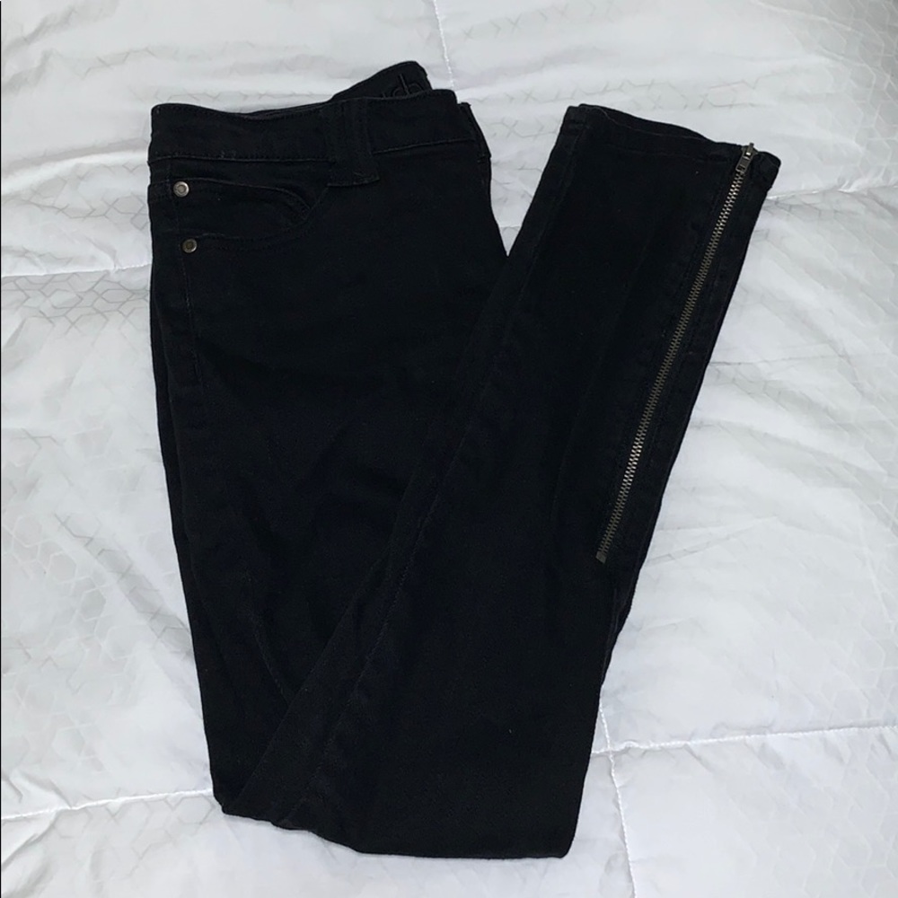 URBAN VIBE Black Denim Jeans